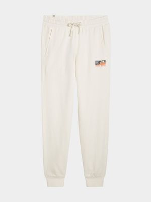 Mens Puma Better Sportswear White Pants