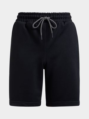 Jet Older Boys Black Fleece Shorts