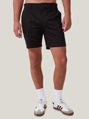 Men's Cotton On Black Straight Chino Shorts