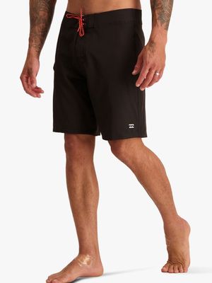 Men's Billabong Black All Day Washed Boardshorts