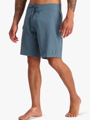 Men's Billabong Blue Washed All Day Boardshorts