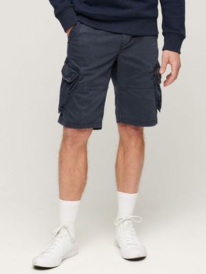 Men's Superdry Navy Core Cargo Shorts