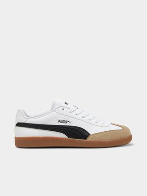 Men's Puma 9-T White/Gum Sneakers