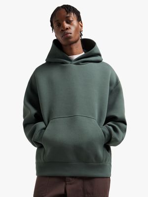 Nike Men's Tech Reimagined Fleece Green Hoodie