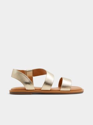 Women's Call It Spring Corra Champagne Flat Sandal