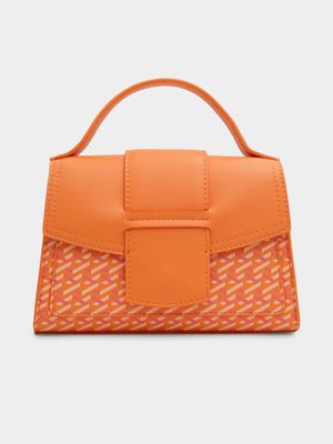 Women's Call It Spring Only You Orange Tote Handba