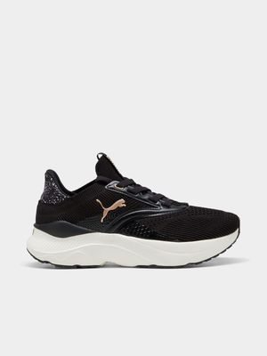 Women's Puma Softride Mayve Black Sneakers