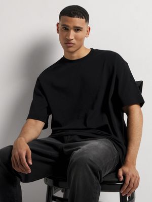 Men's Markham Interlock Black T-Shirt