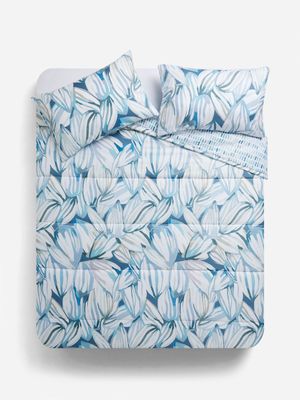 Jet Home Leaves Comforter Single-3/4 Floral Bedding