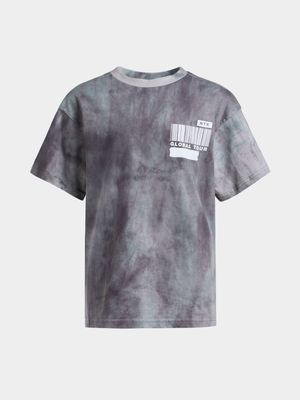 Jet Older Boys Charcoal Spectra Dye T-Shirt