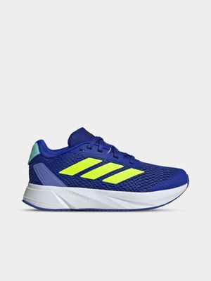 Junior Grade-School adidas Duramo SL Blue/Yellow/White Running Shoes