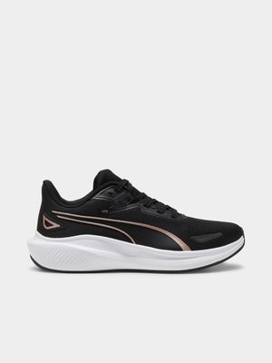 Women's Puma Skyrocket Lite Black/Rose Gold/White Running Shoes