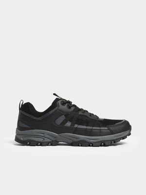 Jet Men's Black/Grey Hiker Sneakers