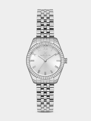 Daniel Klein Silver Plated Silver Tone Dial Bracelet Watch