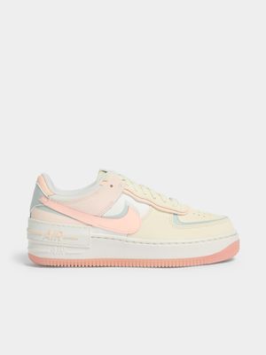 Nike Women's Air Force 1 Shadow Sail/Pink Sneaker