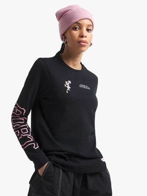 Redbat Athletics Women's Black T-Shirt