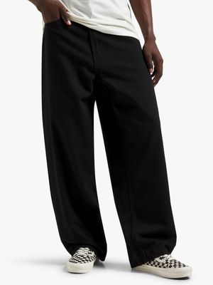 Vans Men's Check-5 Baggy Denim Black Pants