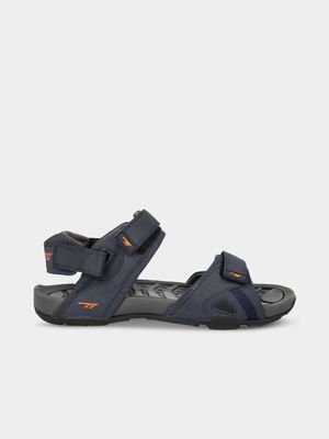 Mens Hi-Tec Ula LT Grey/Black Sandals