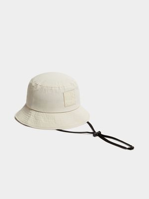 Men's Markham Eyelet Drawcord Boonie Hat White