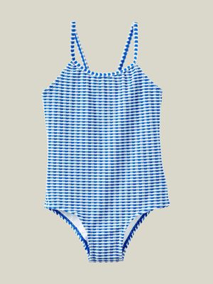 Cotton On Kids Girl Blue Helen One Piece Swimsuit