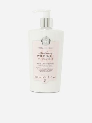 morlage & york hand lotion wild rose 500ml