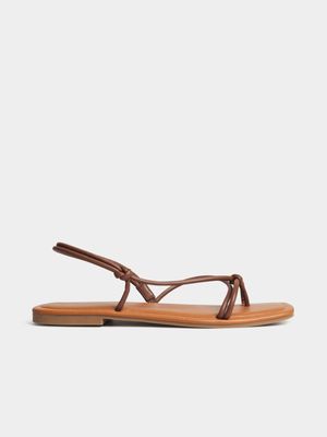 Asymmetrical Strappy Sandals