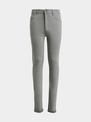 Jet Younger Boys Grey Skinny Jeans