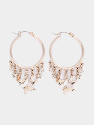 Butterfly Boho Drop Earrings