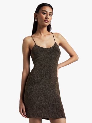 Y&G Lurex Slip Dress