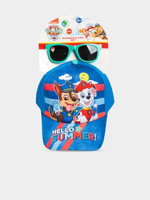 Boy's Character Group Blue Paw Patrol Peak Cap & Sunnies