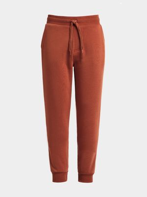 Older Boy's Rust Joggers