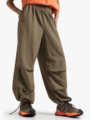 Women's Fatigue Taslon Parachute Pants