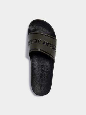 Men's Relay Jeans Border Fatigue/Black Slide