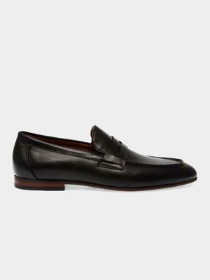 Men's Steve Madden Black Macohn Loafers