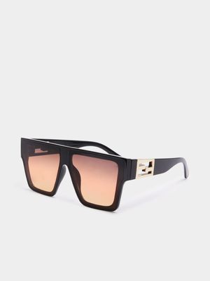 FF Logo Square Visor Sunglasses