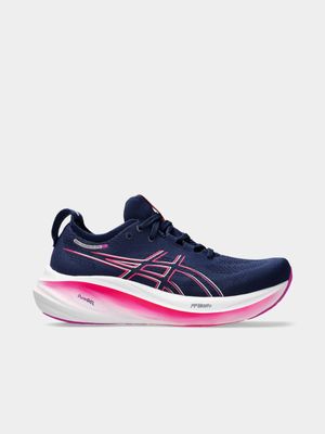 Women's Asics Gel-Nimbus 26 Blue Expanse/Magenta Running Shoes