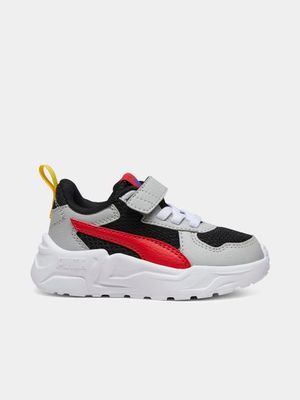 Puma Toddlers Trinity Lite AC Black/Red Sneaker