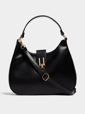 Women's Black Crossbody Bag