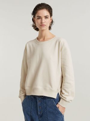 G-Star Women's Tape Loose Peach Sweater