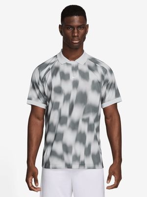 Mens Nike Dri-Fit Culture Of Football All Over Print Grey Soccer Jersey