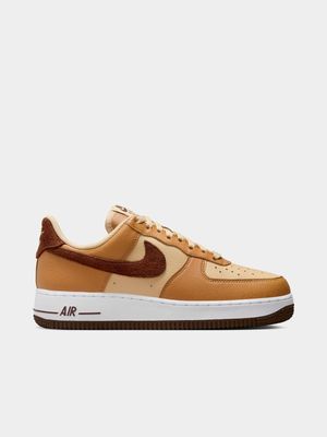 Nike Women's Air Force 1 '07 Next Nature Sail/Brown Sneaker