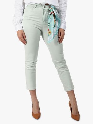 Women's Guess Teal Capri Skinny Jeans