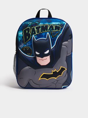 Jet Boys Multicolour Batman 3D School Bag