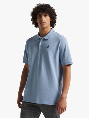 Men's Pringle Blue Austyn Pima Pique Golfer