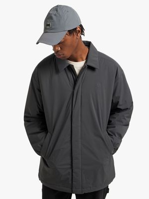 New Balance Men's Coaches Charcoal Jacket