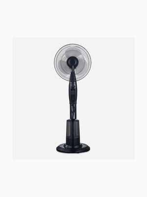 Alva Air Pedestal Mist Fan With Remote 40cm