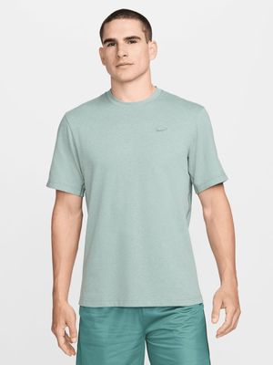 Mens Nike Dri-Fit Primary Statement Short Sleeve Green Tee