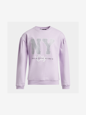 Older Girls Crew Sweat