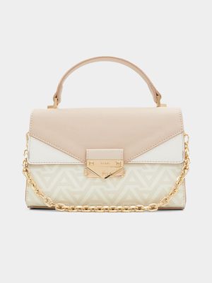 Women's ALDO White Top Handle Handbag