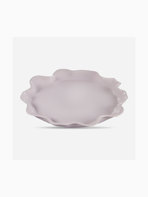 Le Creuset Shallot Ruffle Platter 36cm